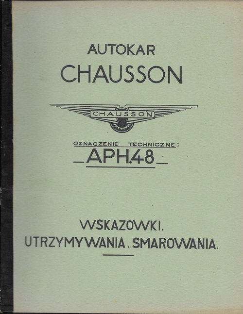 Autocar chausson APH.48 wskazowki