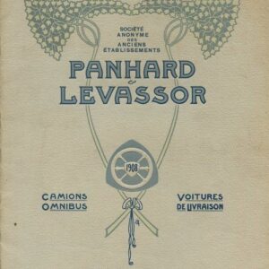 Panhard levassor - Camion Omnibus Voitures de livraison