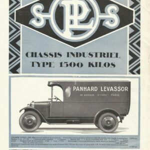 Châssis industriel type 1500 kilos