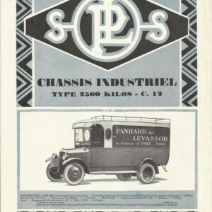 Châssis industriel type 2500 kilos - C12