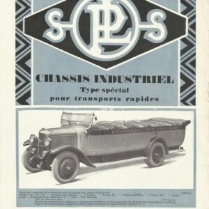 Châssis industriel type spécial pour transports rapides