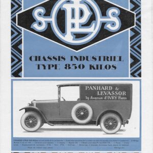 Châssis industriel type 850 Kg