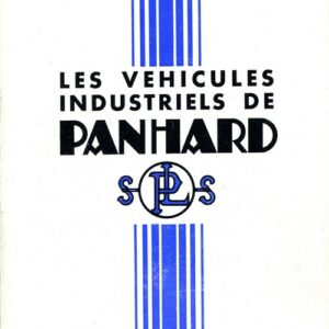Les véhicules industriels de Panhard
