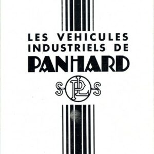 Les véhicules industriels de Panhard