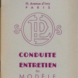 Conduite entretien du modèle ZUVIT de 1800 kgs