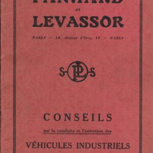 Conseils sur la conduite et l'entretien des véhicules industriels Type 8500 kg