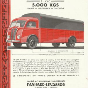 Panhard  Zuvic 5.000 Kgs utiles
