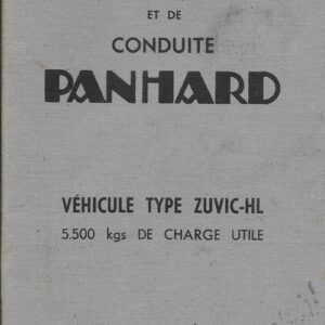 Panhard type ZUVIC-HL 5500 Kgs charge utile …