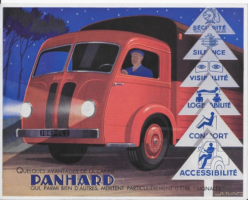 Quelques avantages de la cabine Panhard