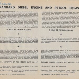 panhard diesel engine and petrole engine IE21et IE23