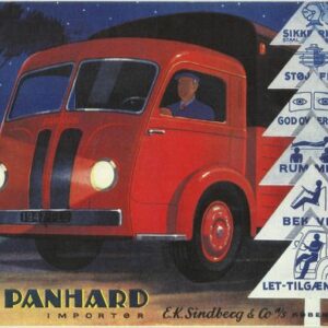 Panhard Importor E.K. Sinberg & Co A/S Kobenhavn