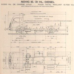 NOVIC IE-31 et IE-34 HL diesel