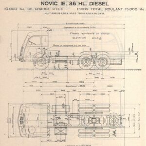 NOVIC IE-36 et IE-37 HL diesel