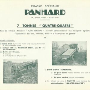 7 tonnes Quatre-Quatre