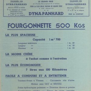 Dyna fourgonnette 500 Kgs