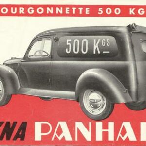 Dyna Panhard fourgonnette 500 Kgs