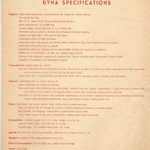 panhard dyna specifications