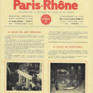 Paris Rhone avril 50