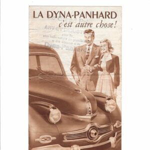 La Dyna Panhard c'est autre chose