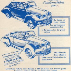 La nouvelle traction avant Dyna Panhard 1951