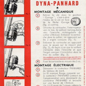 Antivol cartouche neiman- Dyna Panhard