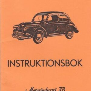 Dyna Panhard instuktionsbok