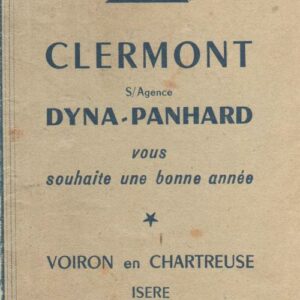 1951 Clermont S/Agence Dyna Panhard vous souhaite une bonne année