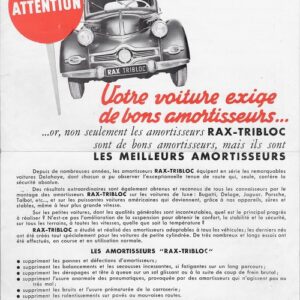 amortisseur RAX-TRIBLOC