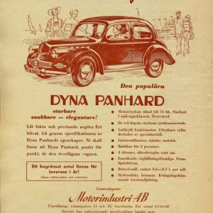För härliga sommerdagar, den populära Dyna Panhard