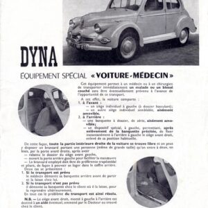 Dyna, équipement spécial médecin