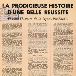 La prodigieuse histoire d'une belle réussite