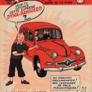 Tintin - participe à notre grand concours ... au verso