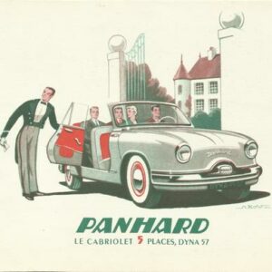 Panhard le cabriolet 5 places, Dyna 57