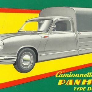 Camionnette bâchée Panhard Type D65
