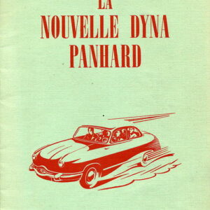 La nouvelle Dyna Panhard
