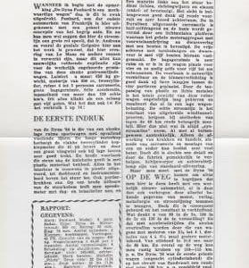 Het algemeen dagblad keurt uw wagen + N° 11 Panhard Dyna 54
