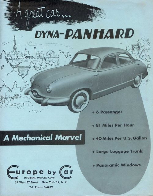 A grreat car ... Dyna Panhard