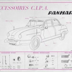 Accessoires C.I.P.A Panhard