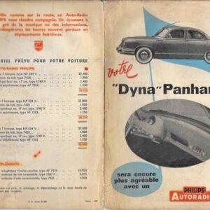 Votre Dyna Panhard sera encore plus agréable avec un Philips autoradio