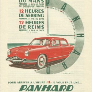 Pour arriver à l'heure H, il vous faut une Panhard