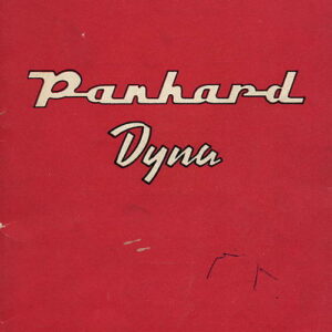 Panhard dyna conduite et entretien