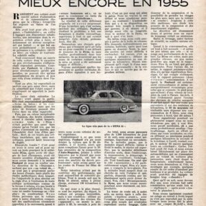 Au volant de la Dyna. Mieux encore en 1955
