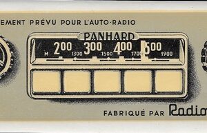 Radiomatic Panhard