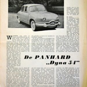 De Panhard ... Dyna 54
