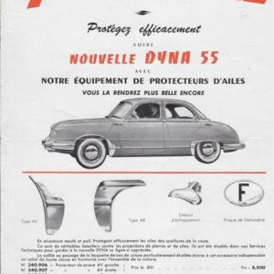 Panhard, protégez efficacement votre nouvelle Dyna 55