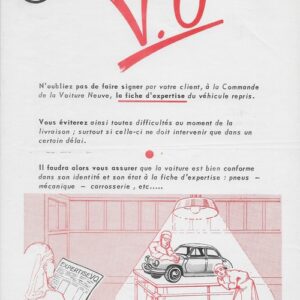V. O . la fiche d'expertise