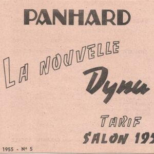 Tarif N° 5