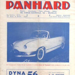 Bulletin d'informationPanhard - Dyna 56