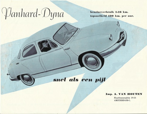 Panhard Dyna, snel ats een pijl