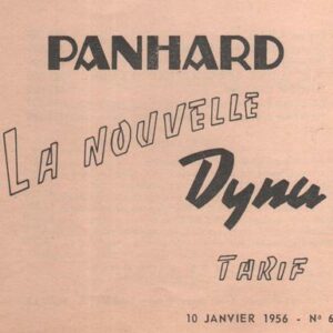 Tarif N° 6